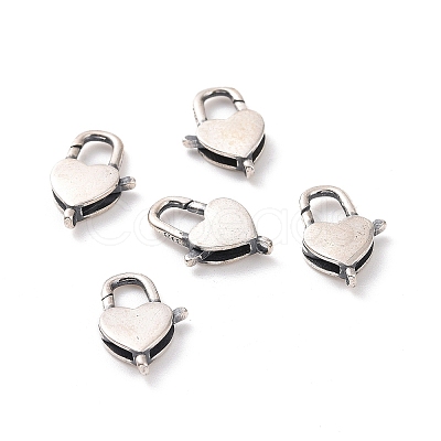 925 Sterling Silver Lobster Claw Clasps STER-D036-02AS-1
