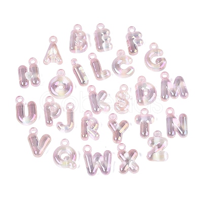 UV Plating Rainbow Iridescent Acrylic Pendants OACR-K003-007E-1