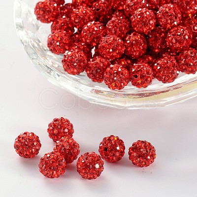 Pave Disco Ball Beads RB-H258-8MM-227-1