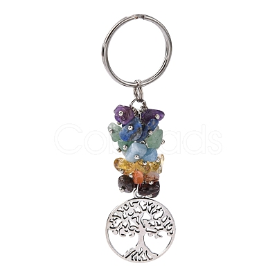 Natural Gemstone Keychain X-KEYC-JKC00163-02-1