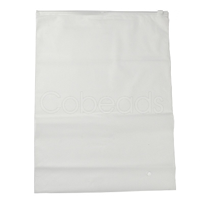 Frosted Transparent PE Jewelry Zip Top Storage Bags ABAG-H114-01H-1