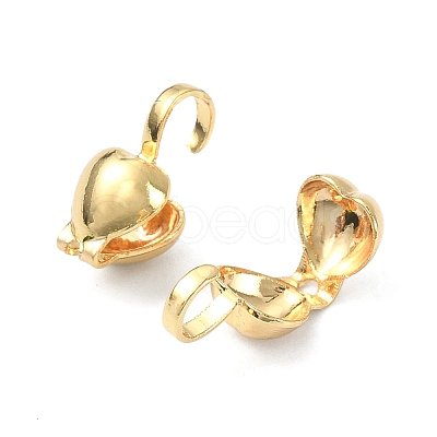 Brass Bead Tips KK-B072-28G-1