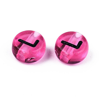 Transparent Acrylic Beads MACR-T038-08B-1