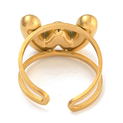 304 Stainless Steel Finger Ring RJEW-L125-02G-23-1