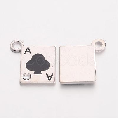 Alloy Enamel Pendants EAP031Y-1