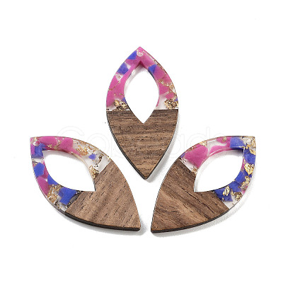 Walnut Wood Pendants FIND-Z050-06A-1