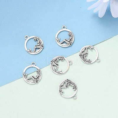 Tibetan Style Alloy Pendants PALLOY-K110-21AS-NR-1