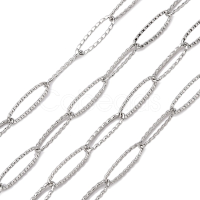 Tarnish Resistant 304 Stainless Steel Cable Chains CHS-K001-70-1