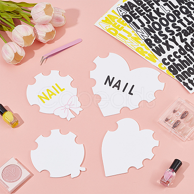 Acrylic Nail Art Display Board DIY-OC0014-88-1