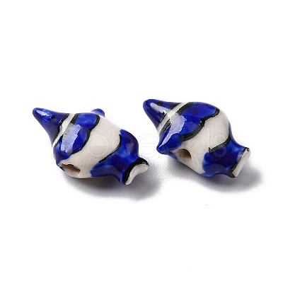 Handmade Porcelain Beads PORC-R002-02K-1