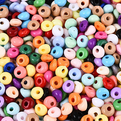 Opaque Acrylic Beads OACR-N150-05K-1