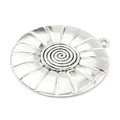 Tibetan Style Alloy Big Pendants TIBEP-F077-01C-1
