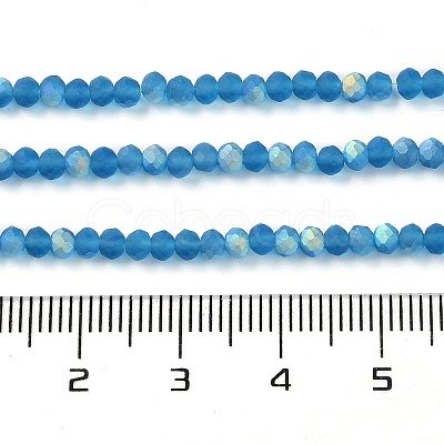 Imitation Jade Glass Beads Strands EGLA-YW0003-19A-23-1