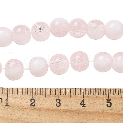 Crackle Glass Beads X1-GLAA-U001-8mm-12-1