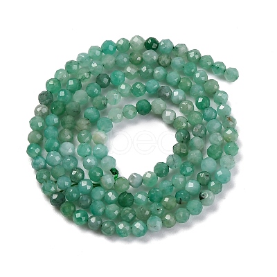 Natural Emerald Beads Strands G-P514-A01-02-1