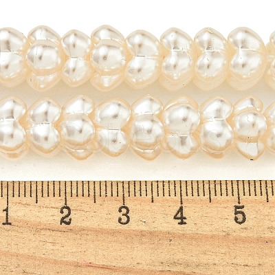 Transparent Spray Painted Glass Beads Strands X-GLAA-P066-01C-1