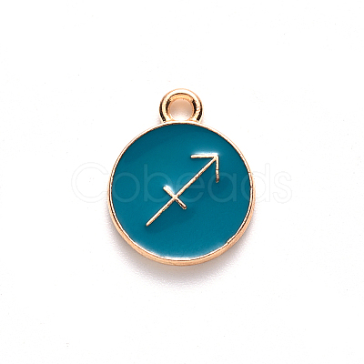 Alloy Enamel Pendants LS-ENAM-S124-01A-05F-1