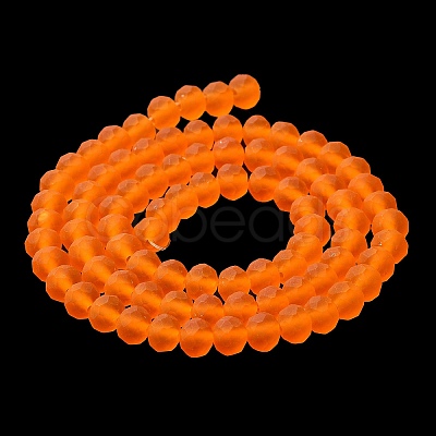 Transparent Glass Beads Strands EGLA-A044-T1mm-MD25-1