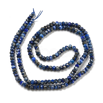 Natural Lapis Lazuli Beads Strands G-F460-06-1