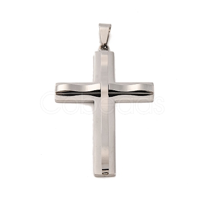 Non-Tarnish 304 Stainless Steel Big Pendants STAS-Z080-13P-1