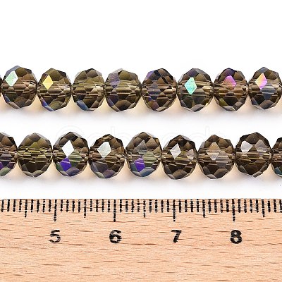 Electroplate Glass Beads Strands EGLA-A044-T3mm-L16-1