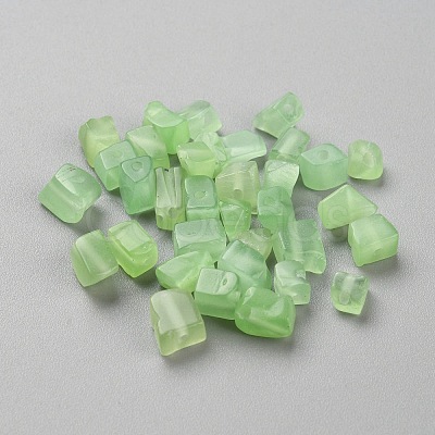 Glass Imitation Gemstone Beads GLAA-TAC0008-14G-1