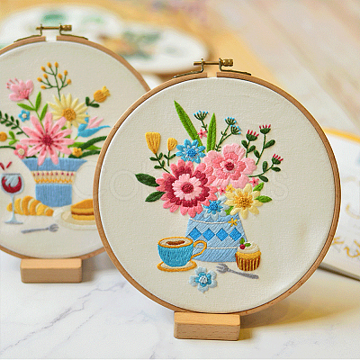 WADORN 1Pc Embroidery Hoops DIY-WR0003-56B-1