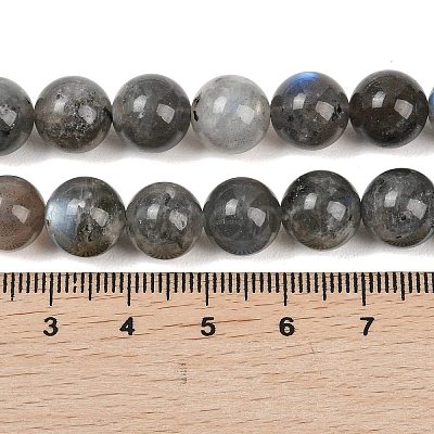 Natural Labradorite Beads Strands G-Z133-A01-10mm-01-1
