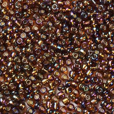 8/0 Round Glass Seed Beads SEED-J017-F8-671-1