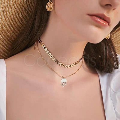 24Pcs 12 Styles 201 & 304 Stainless Steel Pendants STAS-UN0044-55-1