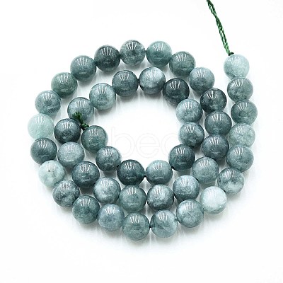 Natural Quartz Beads Strands X-G-N355-8mm-39-1