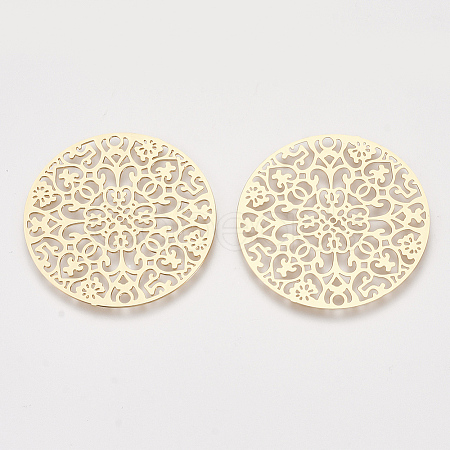 Brass Filigree Joiners Links LS-X-KKC-T001-11KC-1