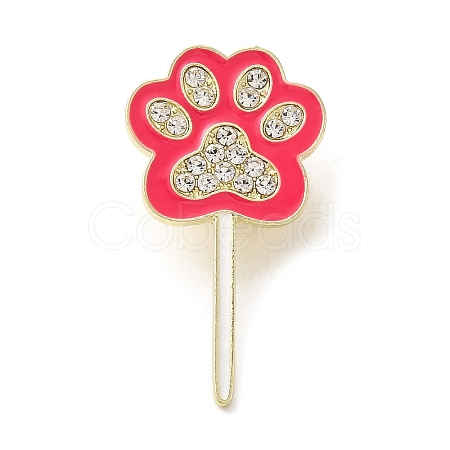 Cute Hot Pink Lollipop Enamel Pins JEWB-S025-12D-1