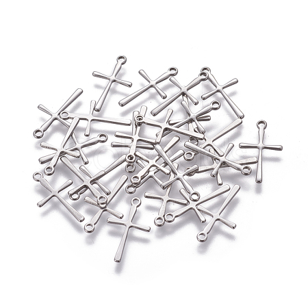 Tarnish Resistant 304 Stainless Steel Pendants STAS-L234-096P-1