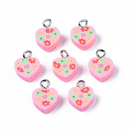 Handmade Polymer Clay Charms CLAY-N006-46B-1