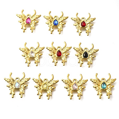 304 Stainless Steel Pendants STAS-Q346-14G-1