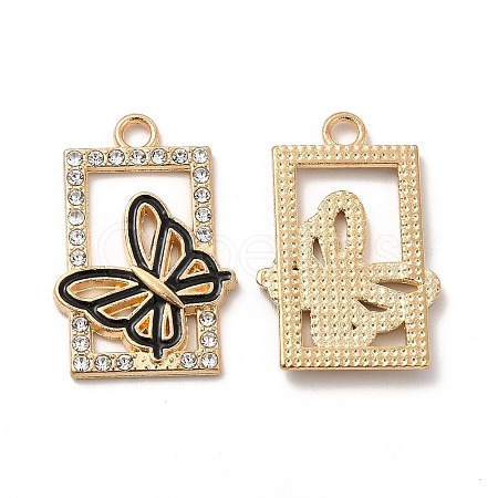 Alloy Enamel Pendants LS-FIND-G048-29KCG-1
