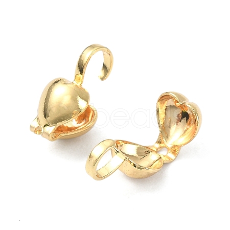 Brass Bead Tips KK-B072-28G-1