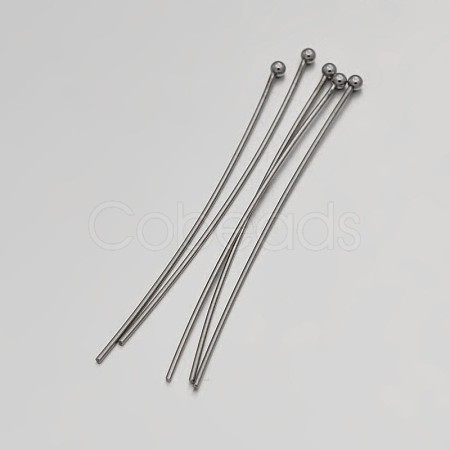 Brass Ball Head Pins KK-E647-18B-40mm-1