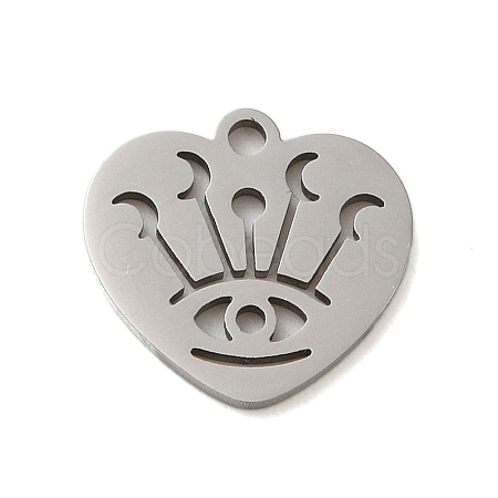 Non-Tarnish 304 Stainless Steel Charms STAS-S123-03P-07-1