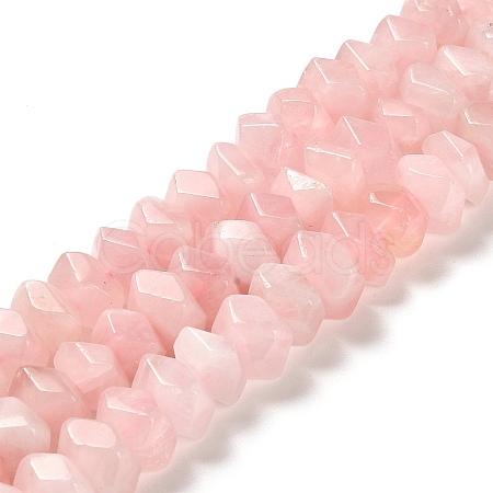 Natural Madagascar Rose Quartz Beads Strands G-N327-05-03-1
