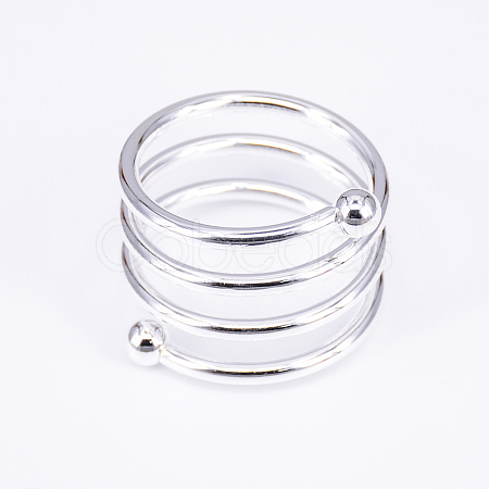 Iron Napkin Rings AJEW-WH0018-59P-1