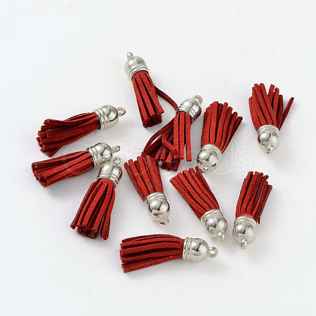 Suede Tassels DJEW-M004-12A-1
