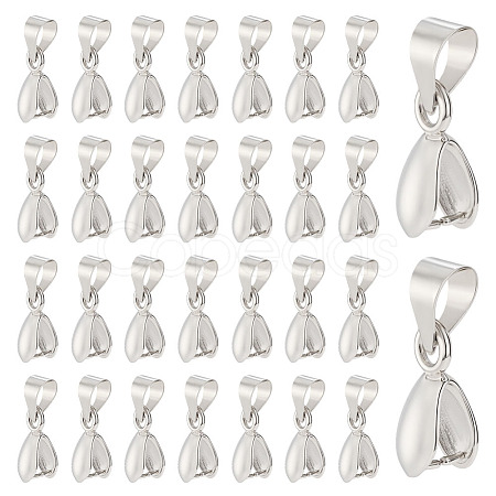140Pcs Brass Ice Pick Pinch Bails KK-ME0002-93-1