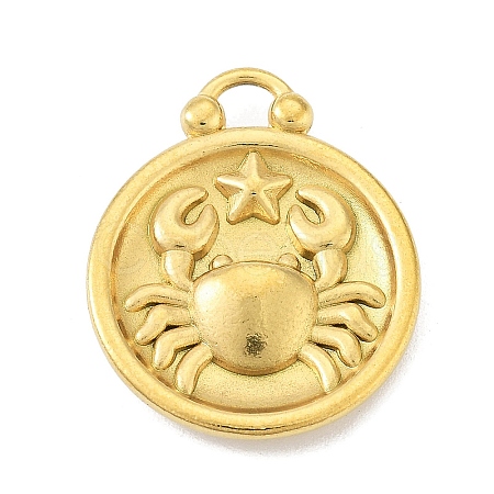 Real 18K Gold Plated Tone 304 Stainless Steel Pendants STAS-K291-01G-08-1