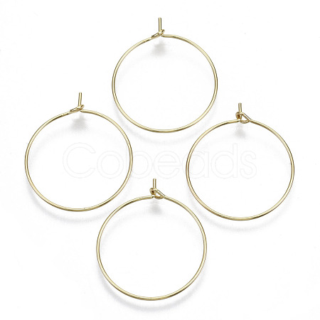 Brass Wine Glass Charms Rings KK-R112-037A-NF-1