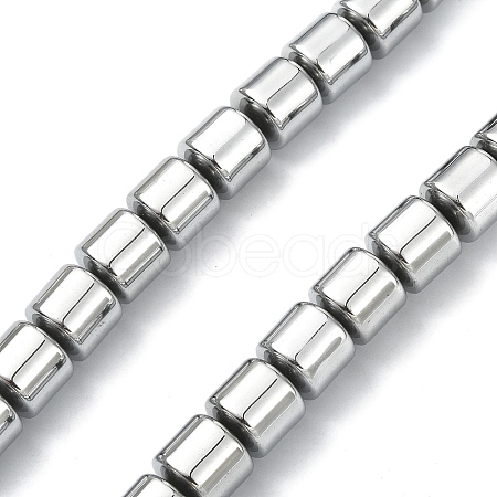 Electroplated Synthetic Non-magnetic Hematite Beads Strands G-C024-03A-1