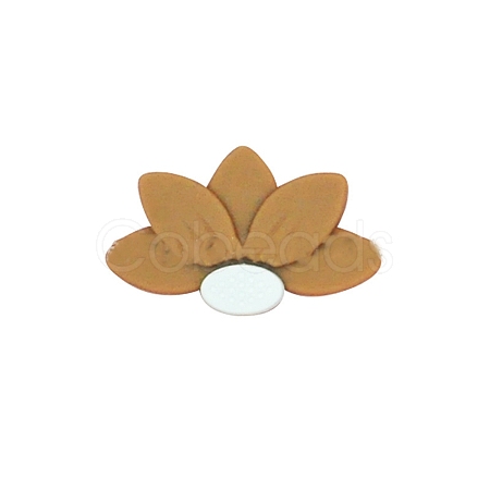Lotus Food Grade Eco-Friendly Silicone Beads SIL-WH0013-50H-1