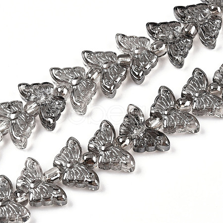 Electroplate Glass Beads Strands EGLA-N012-04D-1