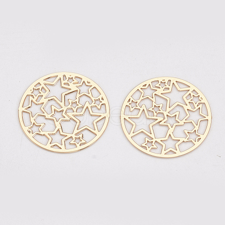 Brass Filigree Joiners Links X-KKC-S001-013KC-1